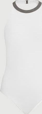 Brunello Cucinelli One-piece swimsuit in White at Nordstrom, Size 3X-Large Eu