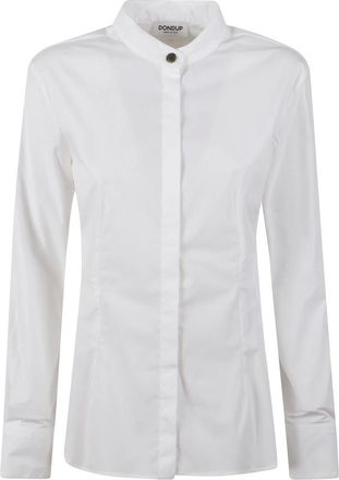 Dondup Shirt met lange mouwen - Dames - Blouses & Shirts - Wit - Maat: L