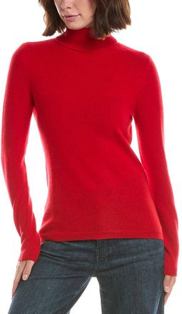 Fort&eacute; Cashmere Basic Turtleneck 100% Cashmere Pullover