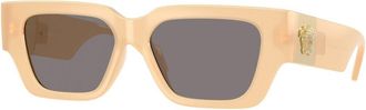 Versace VE4497U 554473 Womens Sunglasses Brown Size 53