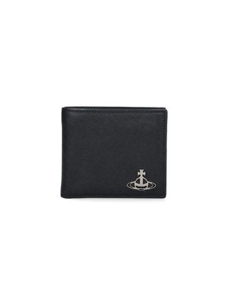 Vivienne Westwood Westwood Orb Bi-fold Wallet Black