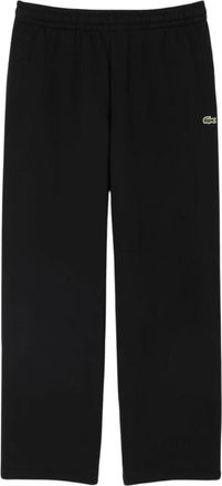 Lacoste Relaxed Fit Trainingsbroeken - Heren - Sweatpants - Zwart - L - Katoen - Broeken