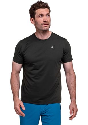Sch&ouml;ffel T-Shirt SCH&Ouml;FFEL T Shirt Hohberg M, Herren, Gr. 58, schwarz, Obermaterial: 60% Baumwolle, 40% Polyester, normal, Shirts T-Shirt, f&uuml;r Trekking und spor