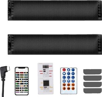 OEM Panel De Visualizaci&oacute;n Led, Instalaci&oacute;n Flexible, Caracter&iacute;sticas Personalizables, 2 Unidades De 49,2 Cm