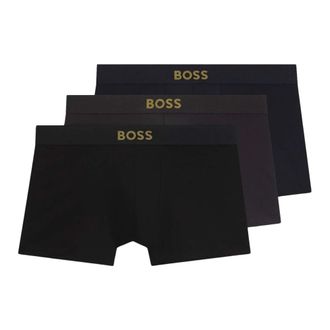 HUGO BOSS Korte boxershorts - Heren - Ondergoed - Zwart - Maat: W34 Katoen