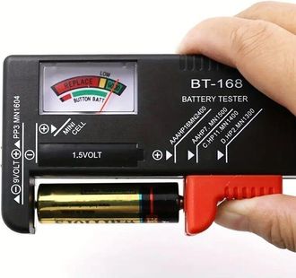 OEM Pilas Aa/aaaa/c/d/9v/1.5v, Pila De Bot&oacute;n Universal, Con C&oacute;digo De Colores, Indicador, Comprobador De Voltaje