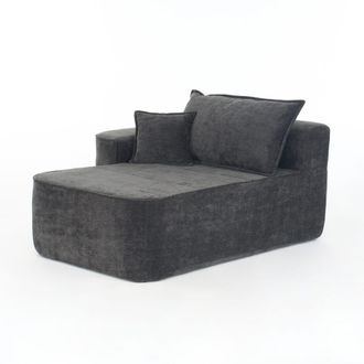 Urban Meuble Sill&oacute;n moderno de pana: sill&oacute;n grande y c&oacute;modo