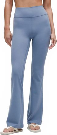 lululemon Groove Nulu Flared Pants - Regular In Washed Denim