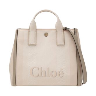 Chlo&eacute; Tote Bags, female, Beige, Size: ONE SIZE Carry Tote Bag