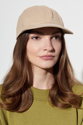 Ami Baseball Cap, Unisex, Beige