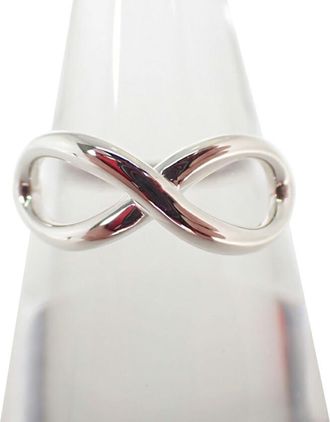 Tiffany & Co. Sterling Silver 925 Band Ring (Pre-Owned)