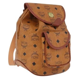 MCM Zaino Pre-owned - - Pre-owned - Donna - Marrone - ONE SIZE