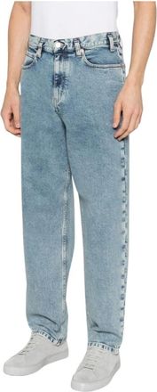 Emporio Armani Straight Jeans, male, Blue, Size: W29 Capsule Pre Jeans