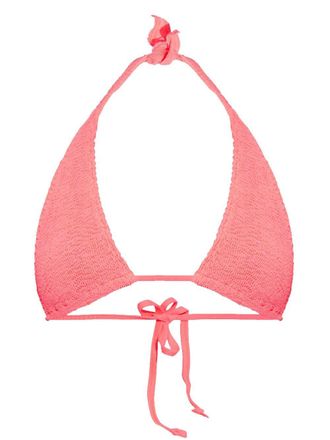 Bond-Eye Top bikini a triangolo Jean - Rosa