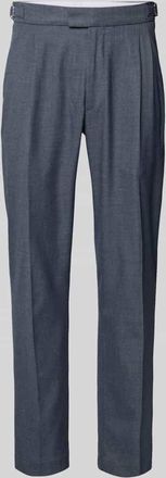 Mc Neal Anzughose mit B&uuml;gelfalten und Ges&auml;&szlig;taschen in Blau, Gr&ouml;&szlig;e 106