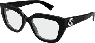 Gucci Demo Square Ladies Eyeglasses GG1847O 001 53