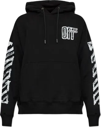 Off-white Hoodies & sweatvesten, Heren, Zwart, XS, Katoen, The Hoodie