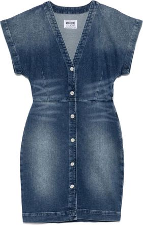 Moschino Abito corto denim - Blu
