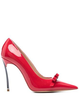 Casadei 105mm Julia pumps - Red