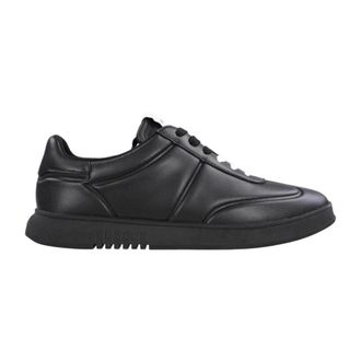 Emporio Armani Zwarte Sneakers voor Mannen - Heren - Sneakers - Zwart - 41 EU - Schoenen