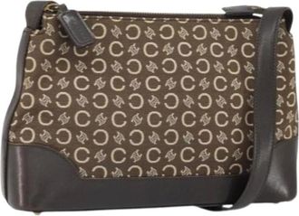 Celine Pre-owned Cross Body Bags, female, Brown, Size: ONE SIZE Pre-owned Vintage Cross Body Bag