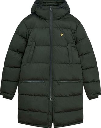 Lyle & Scott Lichtgewicht herenpufferjack (Grijs)