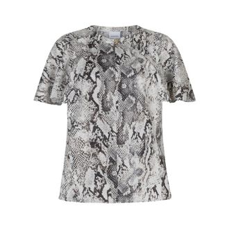 Dante6 Aire Cape Top - Dames - Blouses & Shirts - Wit - Maat: XS