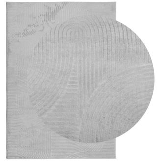 Berkfield Home Rug IZA Short Pile Scandinavian Look Grey 160x230 cm | Size: Medium