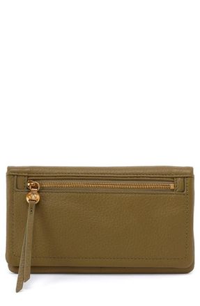 Hobo Lumen Leather Bifold Wallet in Sunlit Sage at Nordstrom