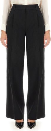 Michael Kors Crepe Trousers With Wide Leg