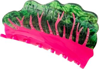 Centinelle Glowing Chard Hair Claw in Green at Nordstrom