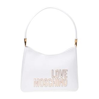 Love Moschino Dames, Tassen, Wit, Maat: ONE Size