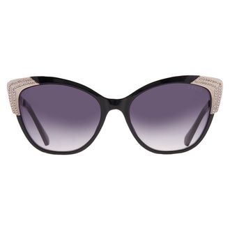 Guess Smoke Gradient Ladies Sunglasses GF00067 01B 55