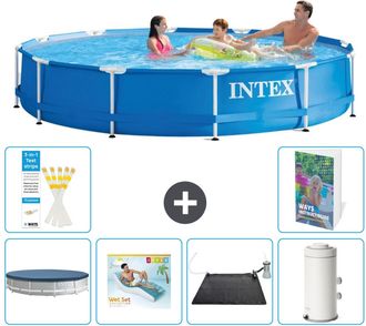 Intex Piscina Con Estructura Redonda - 366x76 Cm - 7-piezas S70
