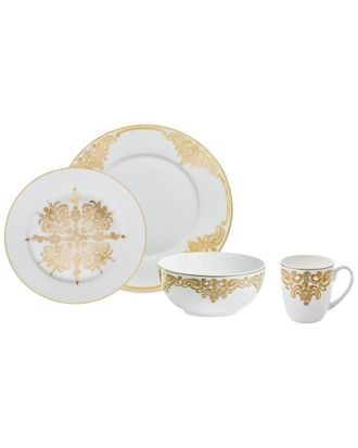 Godinger Baroque 16Pc Dinnerware Set