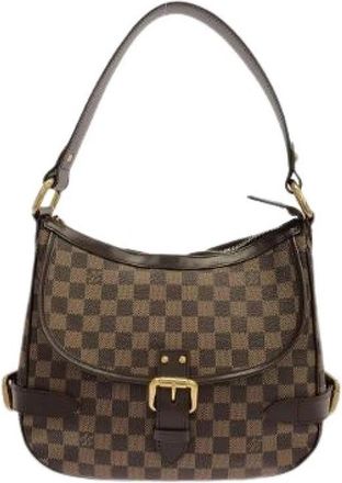 Louis Vuitton Pre-owned Highbury Damier Schoudertas - Dames - Vintage Schoudertas - Bruin - ONE Size - Vintage