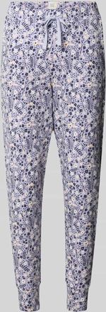 Schiesser Pyjama-Hose mit elastischem Bund in Flieder, Größe 36
