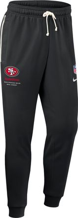Nike San Francisco 49ers Sideline Standard Issue Nike Mens Dri-FIT NFL Taper Pants in Black | 03B000A9B-HBY