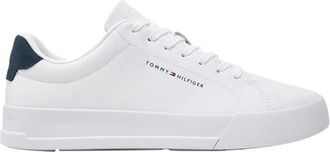 Tommy Hilfiger Witte Sneakers Stijlvol Comfortabel - Heren - Sneakers - Wit - 40 EU - Schoenen