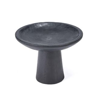 Bazar Bizar Bandeja de servir de madera de mango en negro 35x35x26 cm