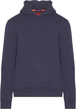 Aeronautica Capuchon - Heren - Hoodies - Blauw - S - Katoen - Hoodies & sweatvesten