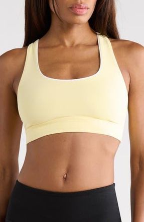 Marika Tyla Medium Impact Sports Bra in French Vanilla at Nordstrom Rack, Size X-Large
