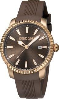 Roberto Cavalli by Franck Muller Quartz Brown Dial Mens Watch
