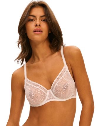 Simone P&eacute;r&egrave;le Womens Comete Full Cup Bra - White - Size 32B