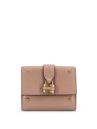 Chlo&eacute; Paddington Trifold Leather Wallet