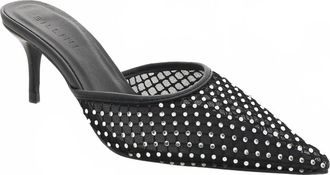 Billini Womens Dez Mesh Diamante Heel In Black