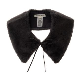 By Malene Birger Accessoires, Dames, Grijs, ONE Size, Polyester, Faux Fur Collar Cowie