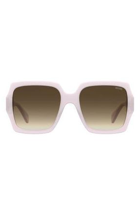 Moschino 56mm Gradient Square Sunglasses in Pink at Nordstrom Rack