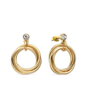 Eyecandy LA Eye Candy La Margot Triple Loop Dangle Earrings