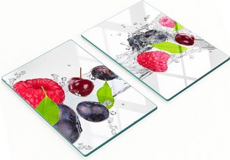OEM Bandejas Decorativas De Vidrio Para Servir Aperitivos, Frutas Y Agua, 2 X 40 X 52 Cm